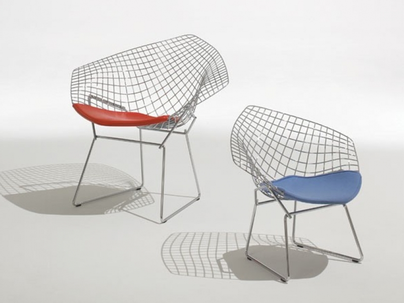 Child´s Diamond Wireframe, design Harry Bertoia para Knoll (Foto Casa Vogue)